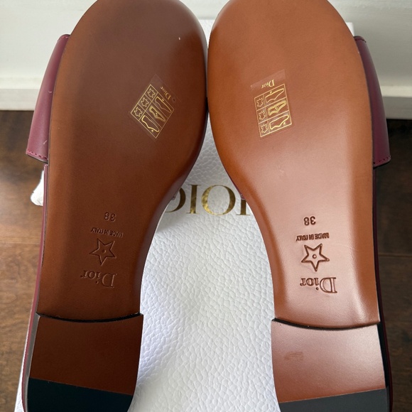 Dior D-Club patent leather mules - Picture 6 of 6